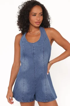 Paityn Denim Romper