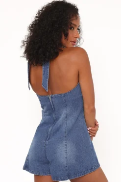 Paityn Denim Romper