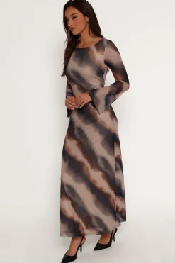 Pandora Long Sleeve Maxi Dress