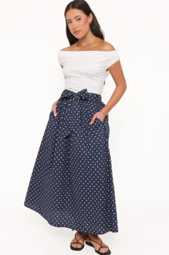 Paula Tie Waist Maxi Skirt
