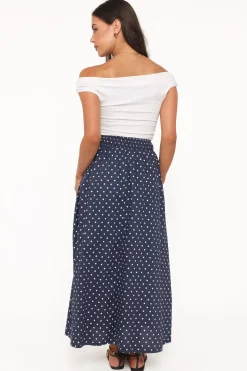 Paula Tie Waist Maxi Skirt