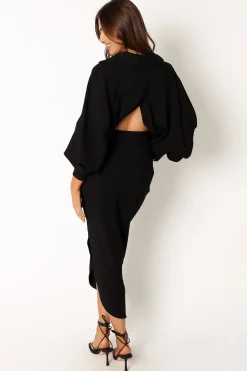 Paxton Long Sleeve Midi Dress