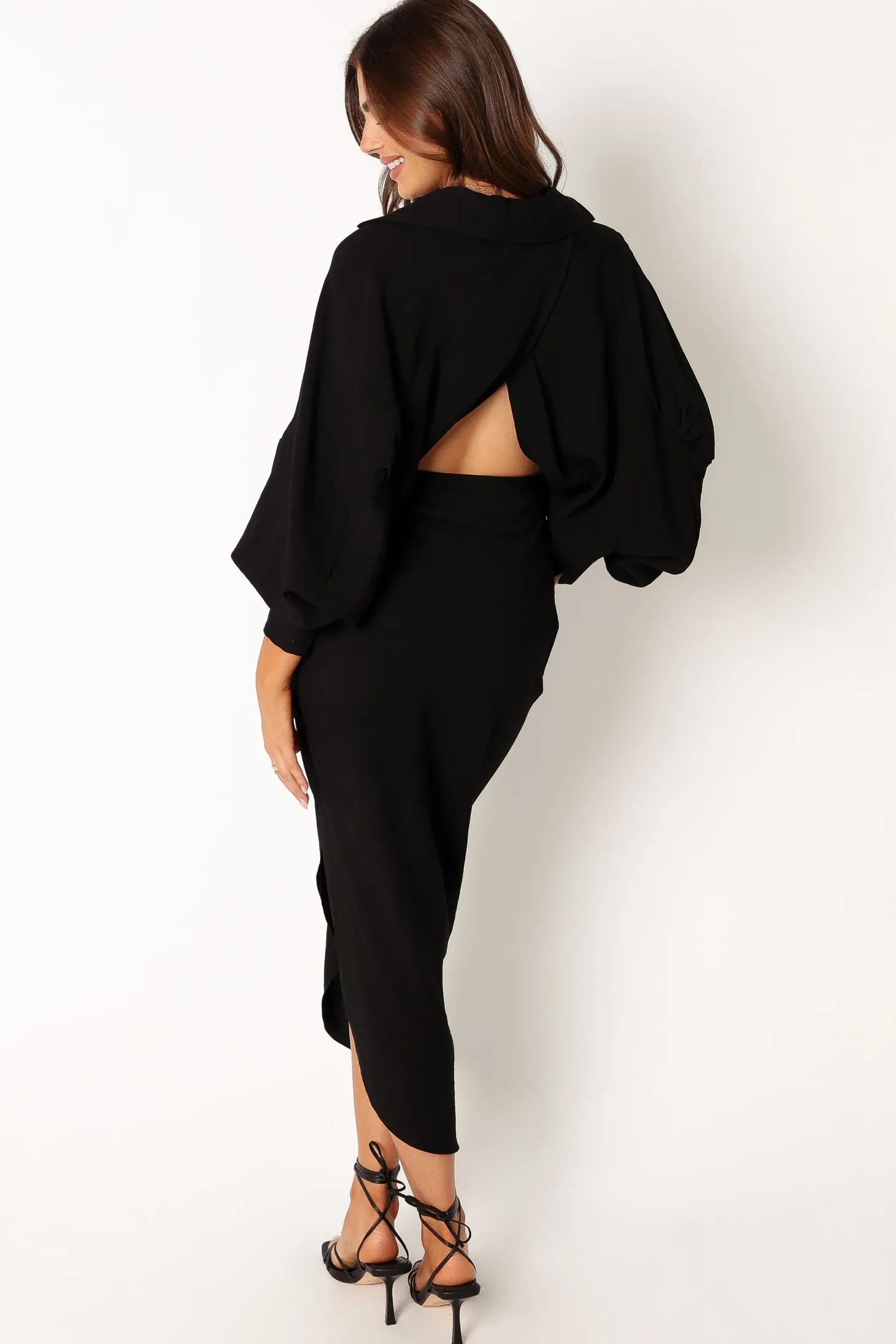 Paxton Long Sleeve Midi Dress