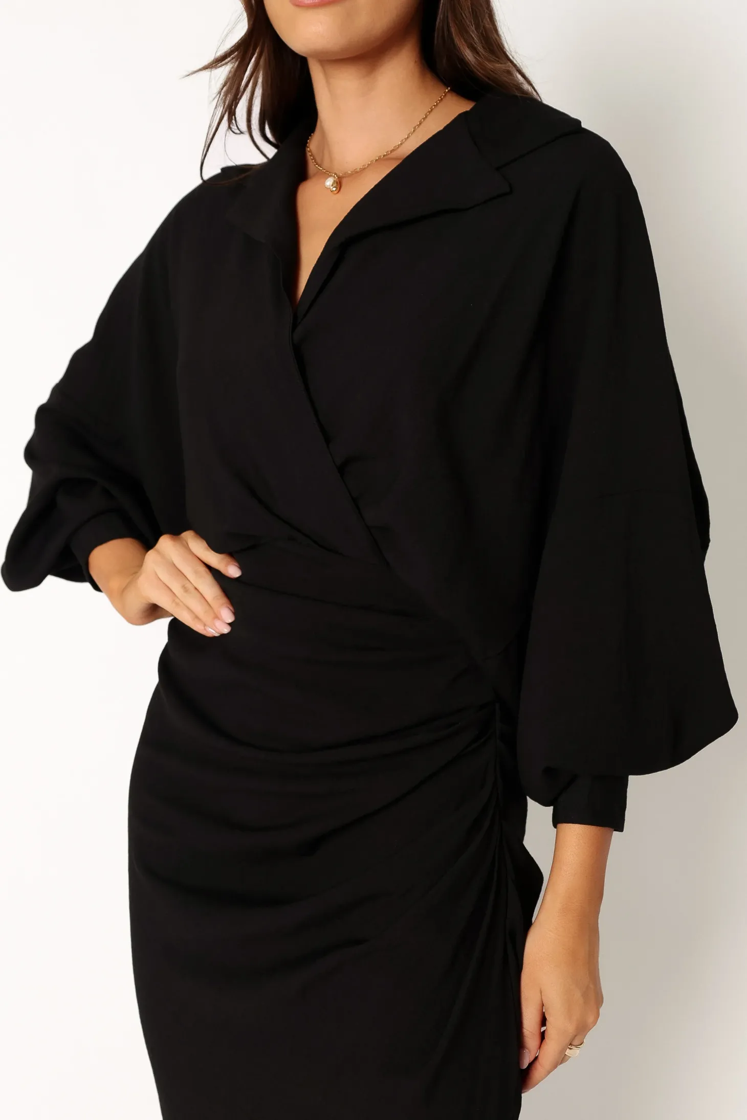 Paxton Long Sleeve Midi Dress