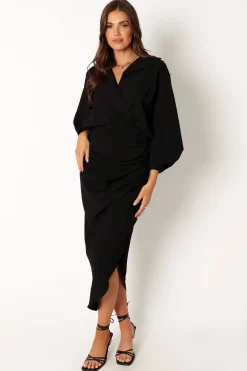 Paxton Long Sleeve Midi Dress