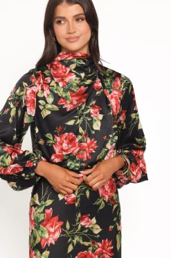 Perrie Long Sleeve Midi Dress
