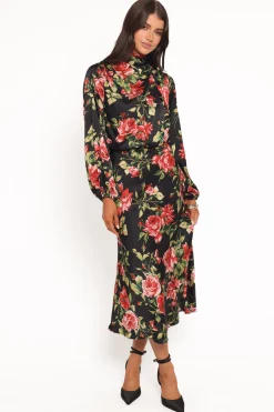 Perrie Long Sleeve Midi Dress