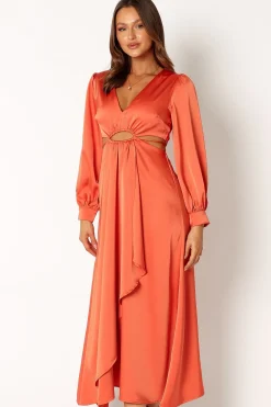 Peyton Long Sleeve Midi Dress