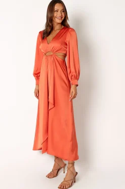 Peyton Long Sleeve Midi Dress