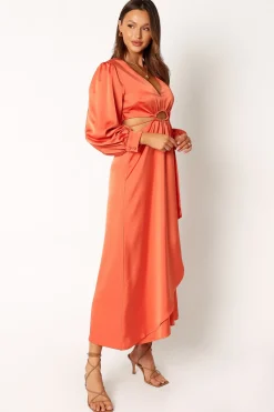 Peyton Long Sleeve Midi Dress
