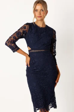 Pia Long Sleeve Midi Dress