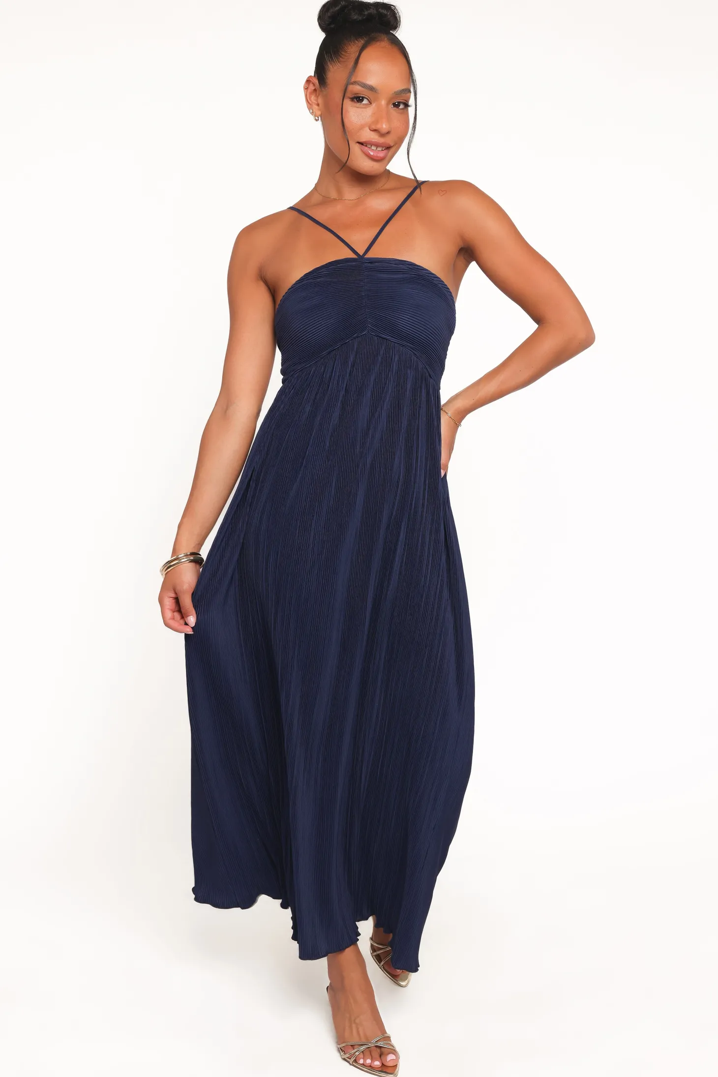 Polly Halterneck Maxi Dress