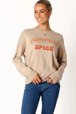 Pumpkin Spice Knit Sweater