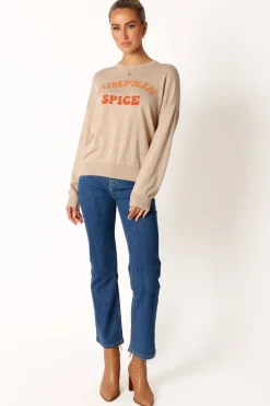 Pumpkin Spice Knit Sweater