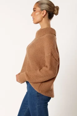 Rayne Turtleneck Knit Sweater