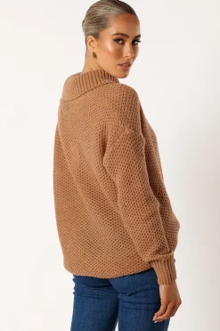Rayne Turtleneck Knit Sweater