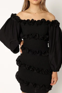 Reba Off Shoulder Mini Dress