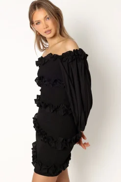 Reba Off Shoulder Mini Dress