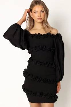 Reba Off Shoulder Mini Dress