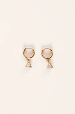Regina Triangle Drop Earrings