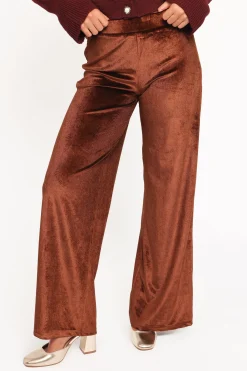 Riley Stretch Velvet Pant