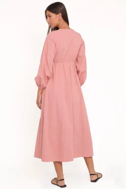 Riven Long Sleeve Maxi Dress