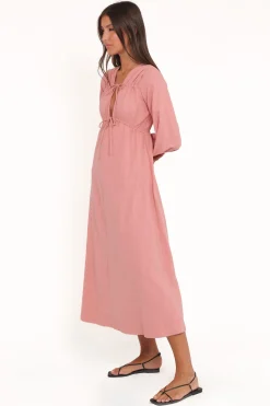 Riven Long Sleeve Maxi Dress