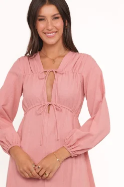 Riven Long Sleeve Maxi Dress