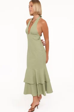 Robyn Halterneck Maxi Dress