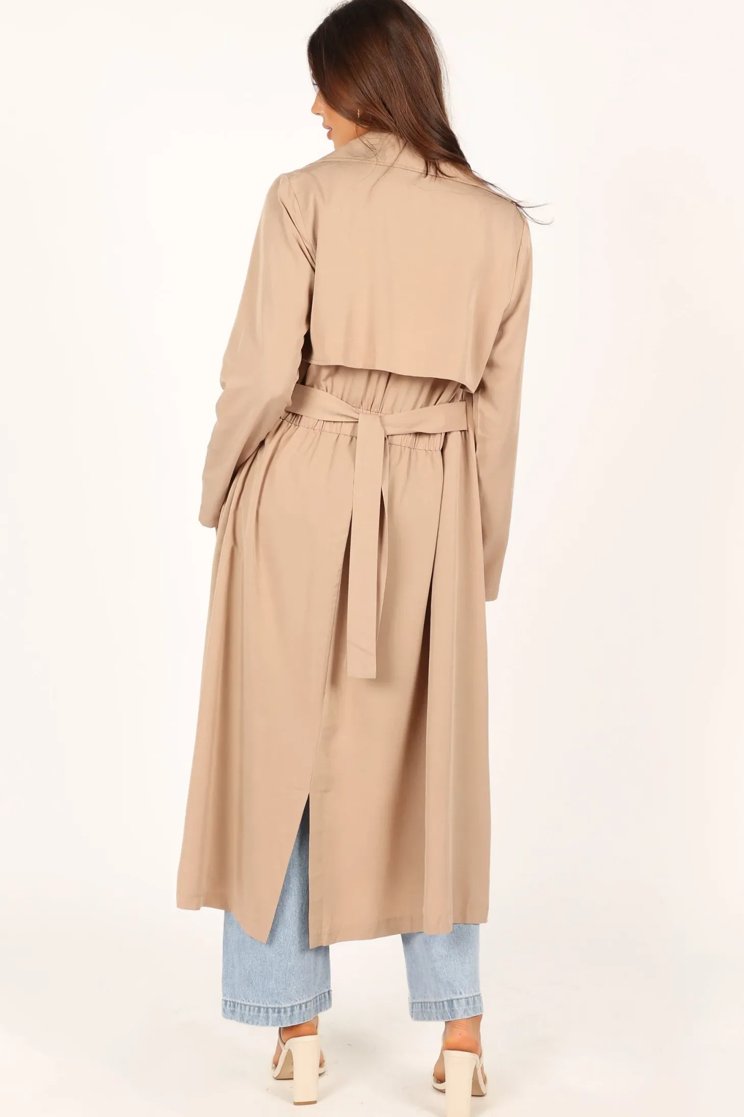 Robyn Tie Front Trench Coat