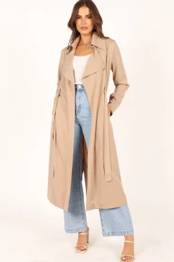 Robyn Tie Front Trench Coat