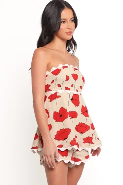Romia Strapless Romper
