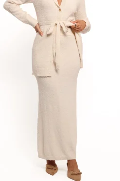 Rowee Boucle Knit Midi Skirt