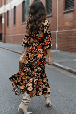 Ruana Maxi Dress