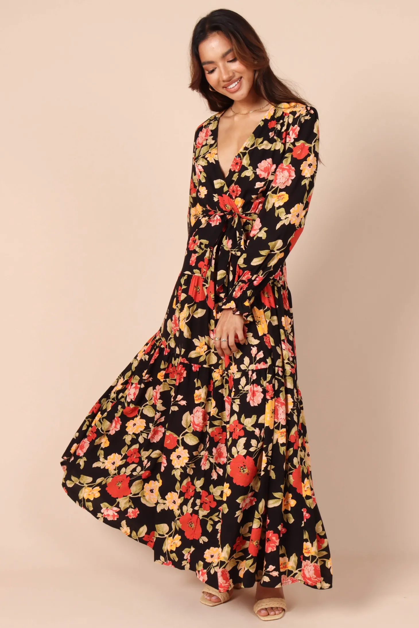 Ruana Maxi Dress