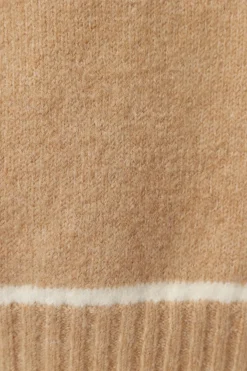 Rylee Contrast Hem Knit Sweater