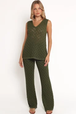 Sable Textured Knit Top