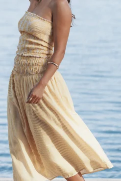 Salome Strapless Top