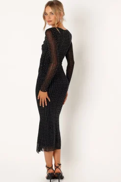 Salvatore Long Sleeve Midi Dress