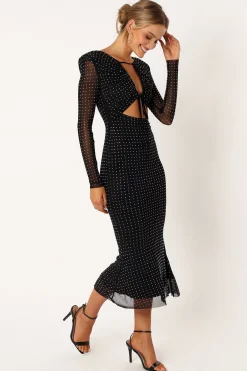 Salvatore Long Sleeve Midi Dress