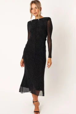 Salvatore Long Sleeve Midi Dress