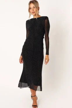 Salvatore Long Sleeve Midi Dress