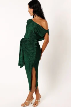 Santiago Off Shoulder Midi Dress
