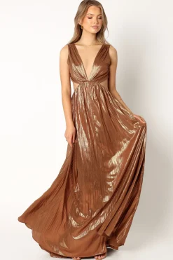Shania Pleated Maxi Dress