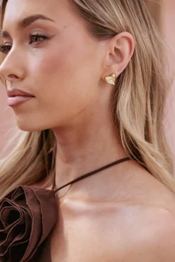 Shanice Heart Earrings