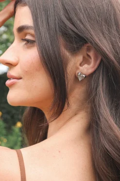 Shanice Heart Earrings