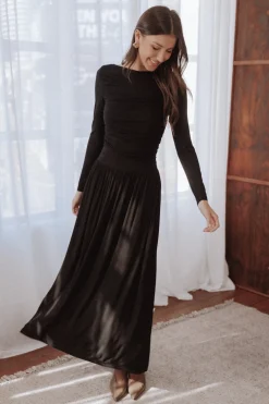 Shirley Long Sleeve Maxi Dress
