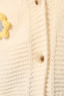 Sienna Flower Cardigan