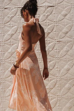 Sierra Wrap Midi Dress