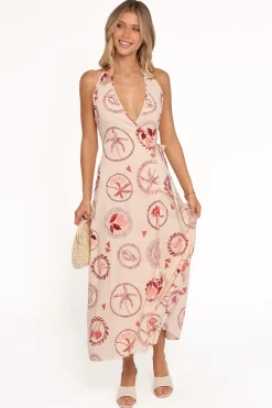 Sierra Wrap Midi Dress